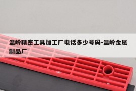 温岭精密工具加工厂电话多少号码-温岭金属制品厂