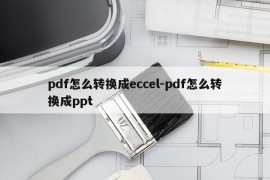 pdf怎么转换成eccel-pdf怎么转换成ppt