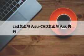 cad怎么导入su-CAD怎么导入su失败
