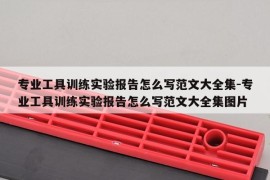 专业工具训练实验报告怎么写范文大全集-专业工具训练实验报告怎么写范文大全集图片