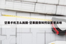 坚果手机怎么画图-坚果图像如何设置更清晰