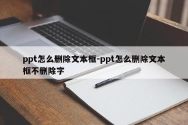 ppt怎么删除文本框-ppt怎么删除文本框不删除字