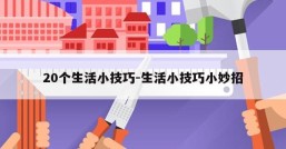20个生活小技巧-生活小技巧小妙招