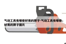 气动工具有哪些好用的牌子-气动工具有哪些好用的牌子图片