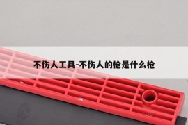 不伤人工具-不伤人的枪是什么枪