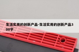 生活实用的创新产品-生活实用的创新产品300字