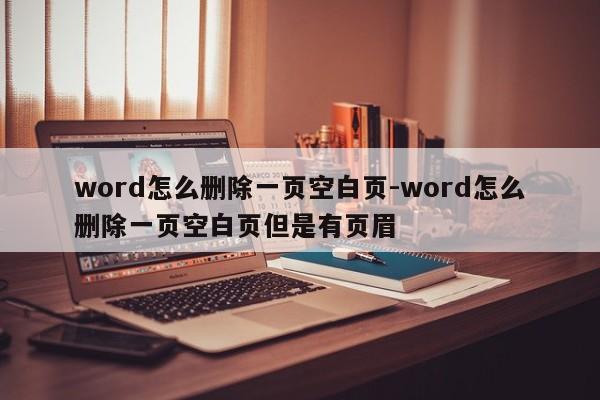 word怎么删除一页空白页-word怎么删除一页空白页但是有页眉