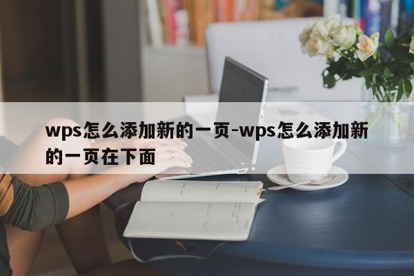 wps怎么添加新的一页-wps怎么添加新的一页在下面