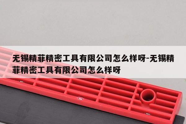 无锡精菲精密工具有限公司怎么样呀-无锡精菲精密工具有限公司怎么样呀