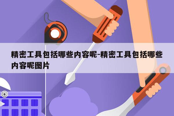 精密工具包括哪些内容呢-精密工具包括哪些内容呢图片