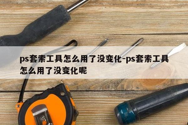 ps套索工具怎么用了没变化-ps套索工具怎么用了没变化呢