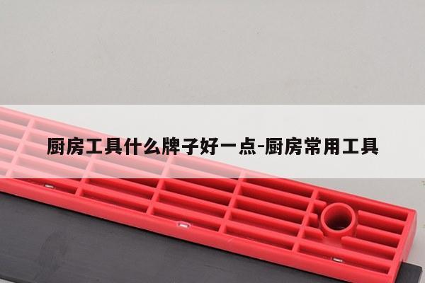 厨房工具什么牌子好一点-厨房常用工具