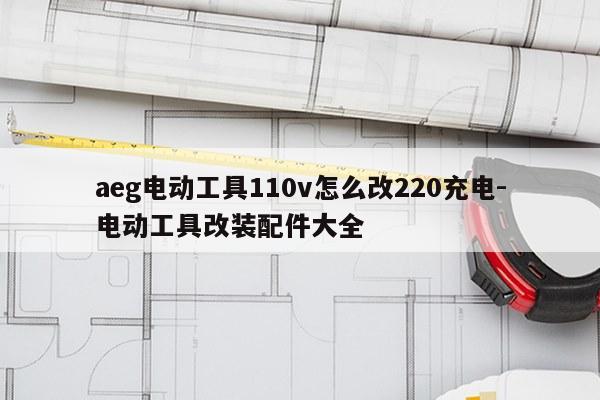 aeg电动工具110v怎么改220充电-电动工具改装配件大全