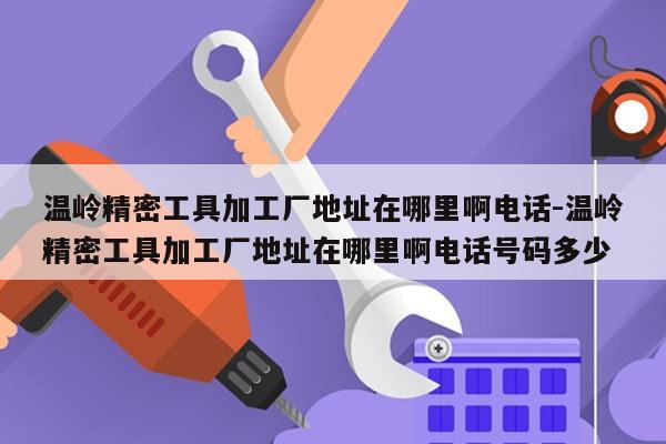温岭精密工具加工厂地址在哪里啊电话-温岭精密工具加工厂地址在哪里啊电话号码多少