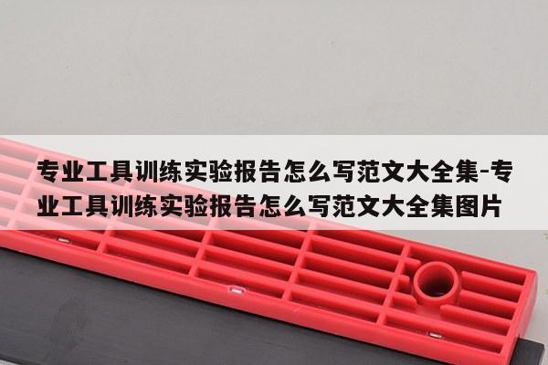 专业工具训练实验报告怎么写范文大全集-专业工具训练实验报告怎么写范文大全集图片