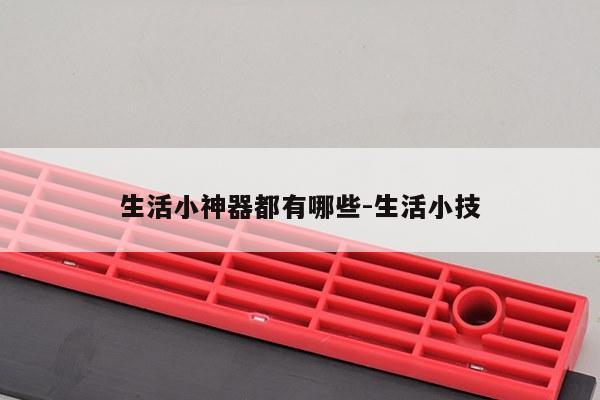 生活小神器都有哪些-生活小技