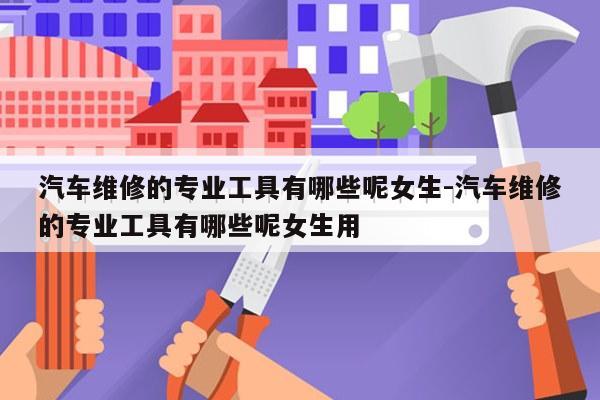 汽车维修的专业工具有哪些呢女生-汽车维修的专业工具有哪些呢女生用