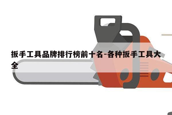 扳手工具品牌排行榜前十名-各种扳手工具大全